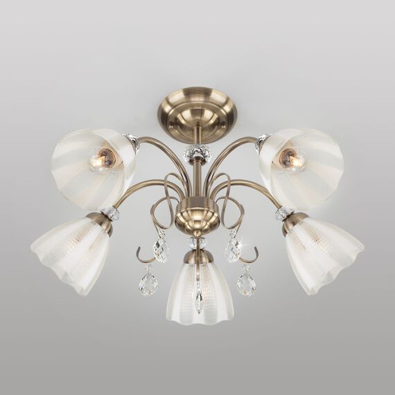 Eurosvet a044824 30155/5 Потолочный светильник античная бронза, изображение 3