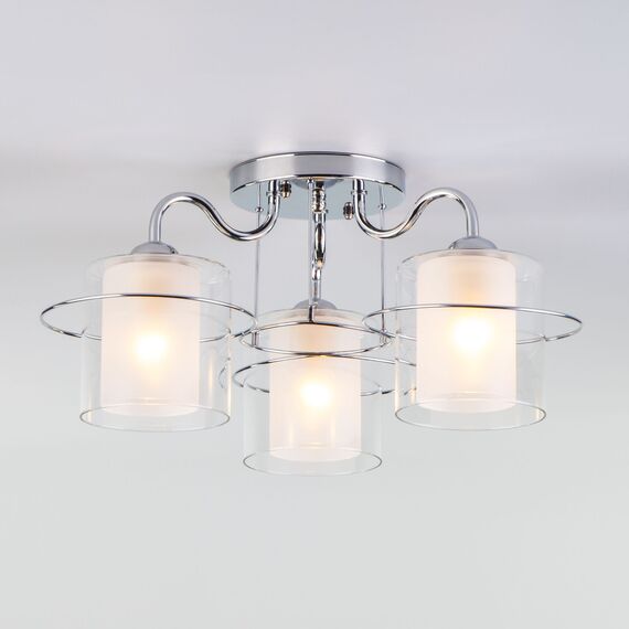 Eurosvet a044959 30160/3 Потолочный светильник хром