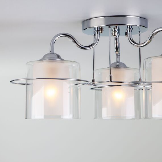 Eurosvet a044959 30160/3 Потолочный светильник хром, изображение 3