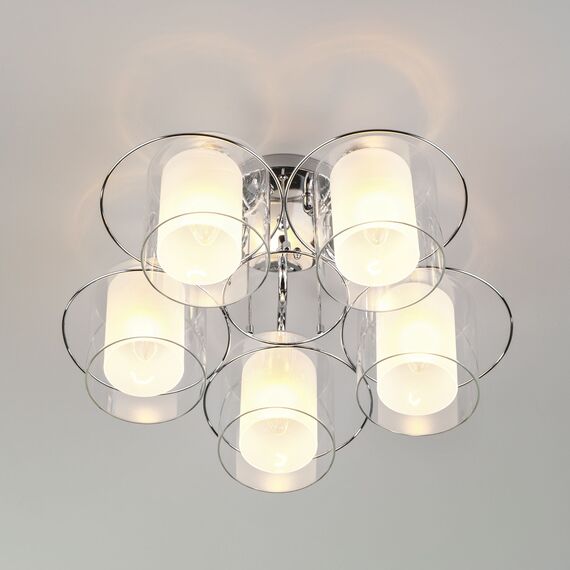 Eurosvet a044960 30160/5 Потолочный светильник хром, изображение 4