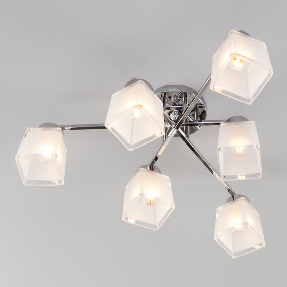 Eurosvet a047321 30162/6 Потолочный светильник хром, изображение 4