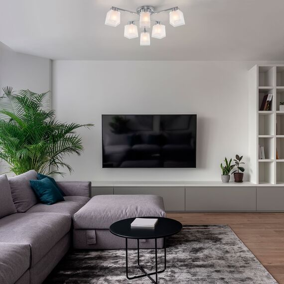 Eurosvet a047321 30162/6 Потолочный светильник хром, изображение 2