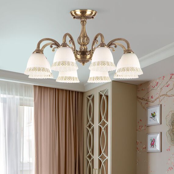 Eurosvet a045766 60107/8 Потолочный светильник античная бронза, изображение 4