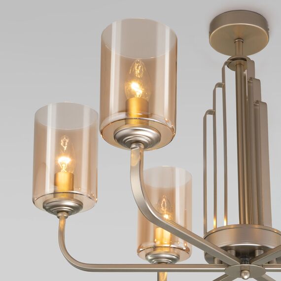 Eurosvet a060906 60138/6 Потолочный светильник перламутровое золото, изображение 2