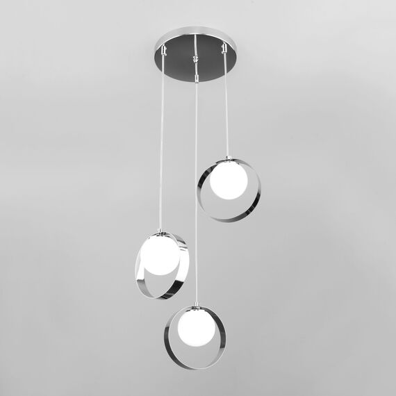 Eurosvet a051775 50205/3 Подвесной светильник хром, изображение 4