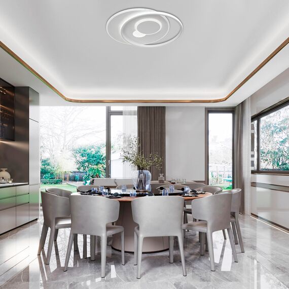 Eurosvet a057130 90256/1 Потолочный светильник белый, изображение 7