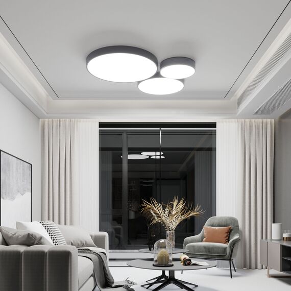 Eurosvet a062827 90318/1 Потолочный светильник серый, изображение 4