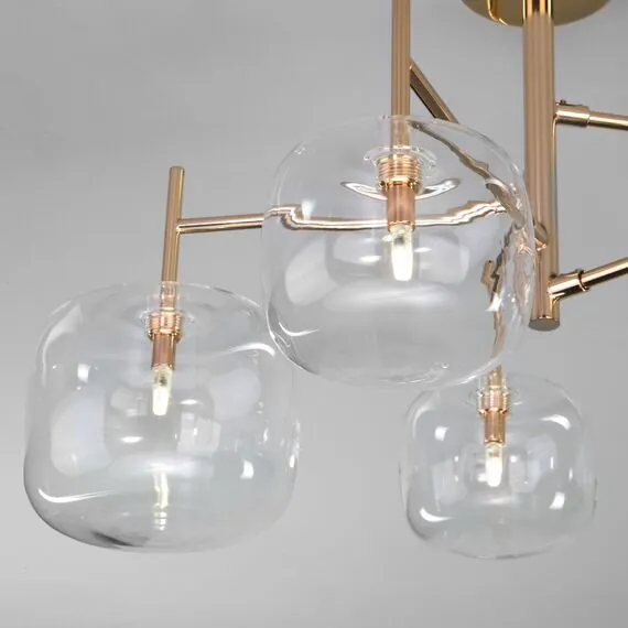 Eurosvet a056921 70128/5 Потолочный светильник золото, изображение 3