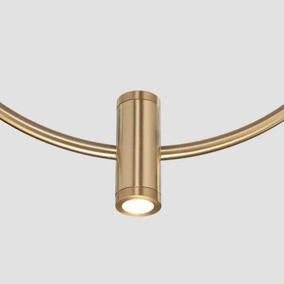 Eurosvet a065629 50257/3 LED Подвесной светильник черный латунь, изображение 4