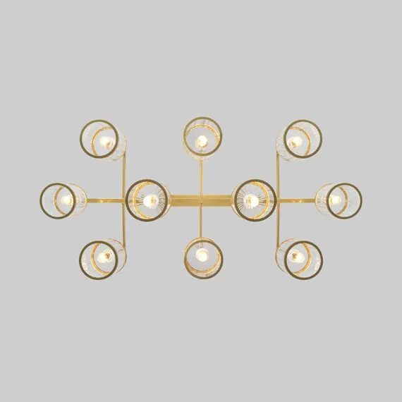 Eurosvet a061944 60144/10 Потолочный светильник золото, изображение 5