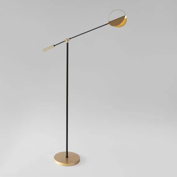 Eurosvet a062045 01143/1 Напольный светильник черный/золото