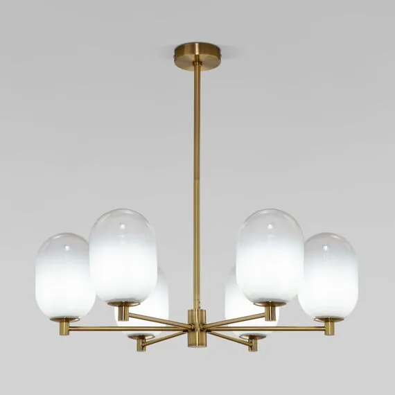 Eurosvet a065611 60161/6 Потолочный светильник латунь