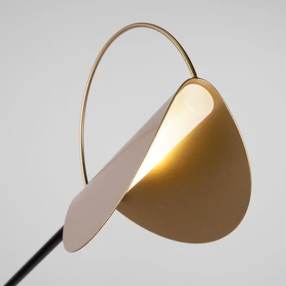 Eurosvet a062045 01143/1 Напольный светильник черный/золото, изображение 2