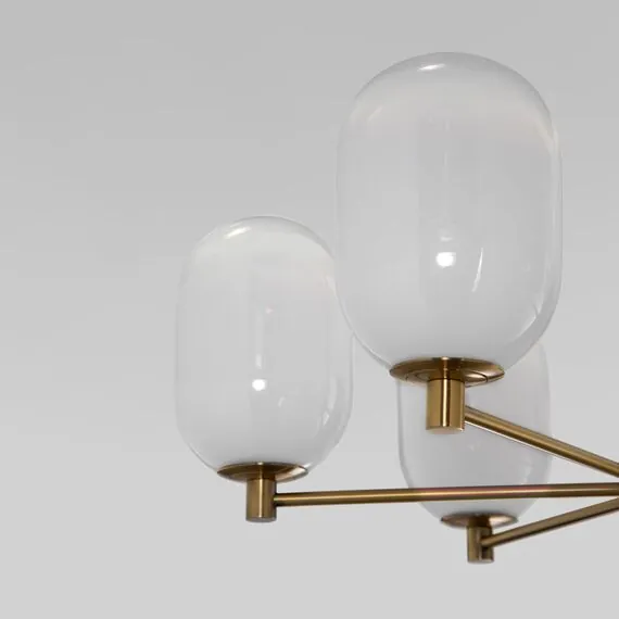 Eurosvet a065611 60161/6 Потолочный светильник латунь, изображение 3