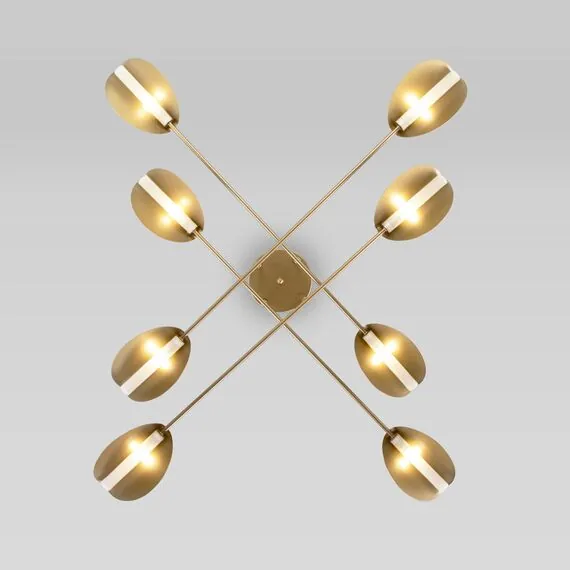 Eurosvet a062039 70148/8 Потолочный светильник золото, изображение 5