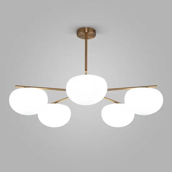 Eurosvet a065712 30190/5 Подвесной светильник латунь, изображение 2