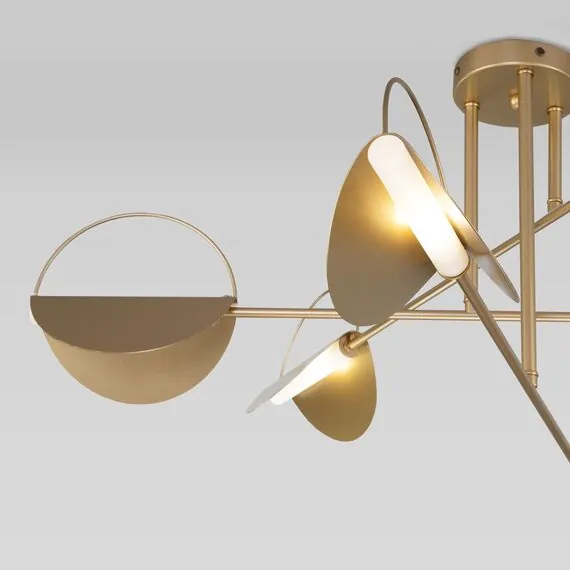 Eurosvet a062038 70148/6 Потолочный светильник золото, изображение 3