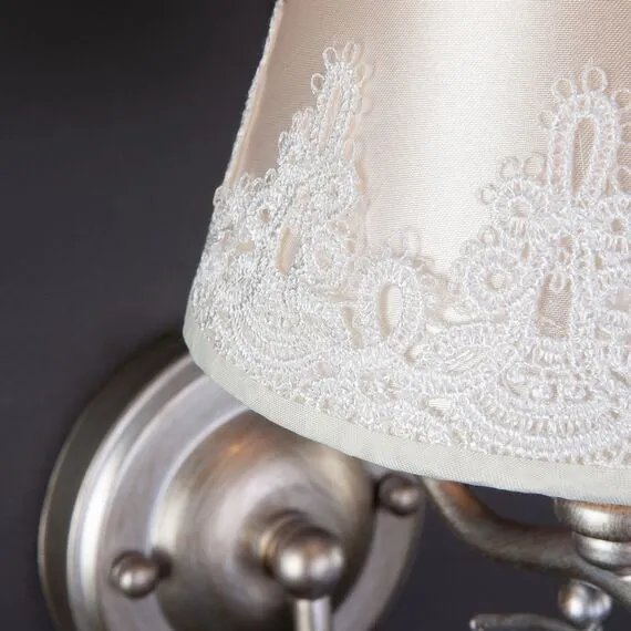 Eurosvet 00000083399 60069/1 Настенный светильник серебро, изображение 2