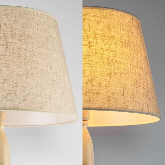 Eurosvet a047205 01081/1 Напольный светильник белый с золотом, изображение 2