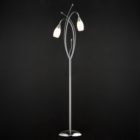 Eurosvet 00000058609 22080/2F Напольный светильник хром, изображение 2