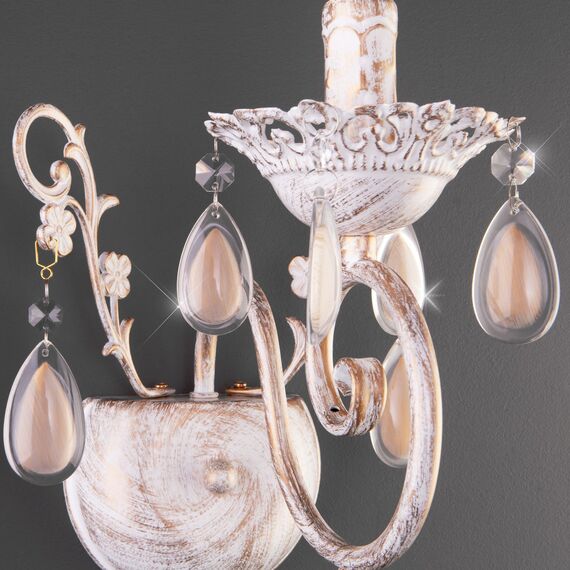 Eurosvet 00000073168 10009/1 Настенный светильник золото с белым, изображение 4