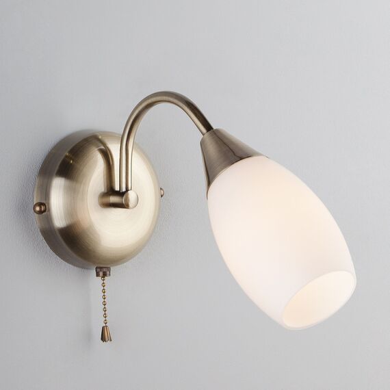 Eurosvet a043218 30280/1 Настенный светильник античная бронза