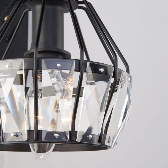 Eurosvet 00000083336 70075/1 Настенный светильник черный, изображение 2