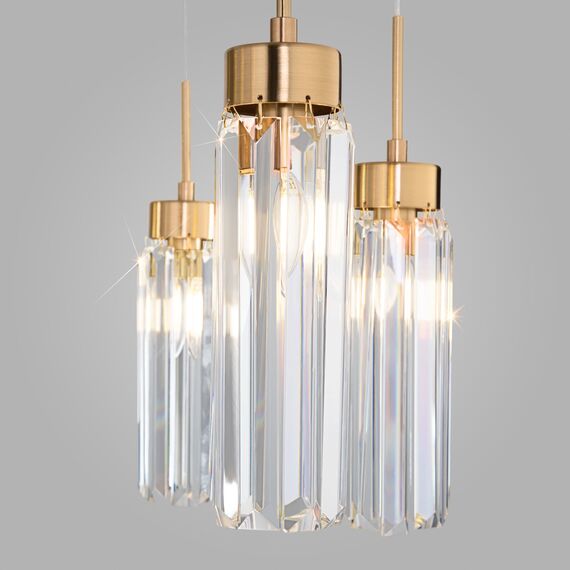 Eurosvet a065757 60163/6 Подвесной светильник латунь, изображение 2