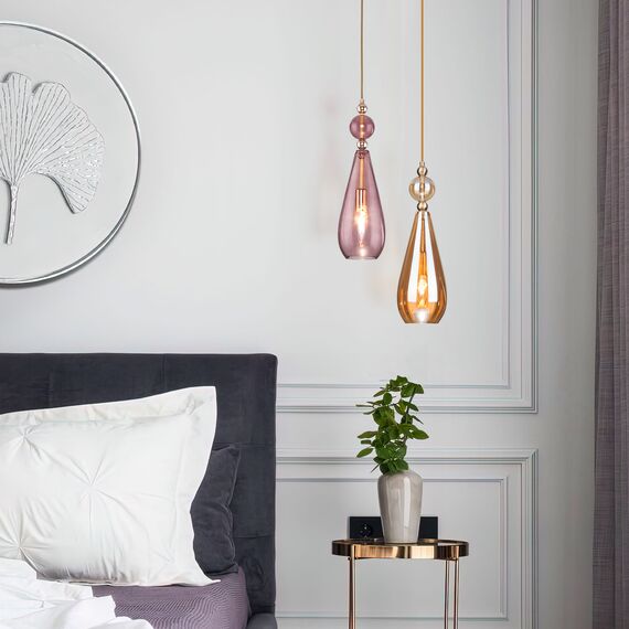 Eurosvet a051706 50202/1 Подвесной светильник янтарный, изображение 5