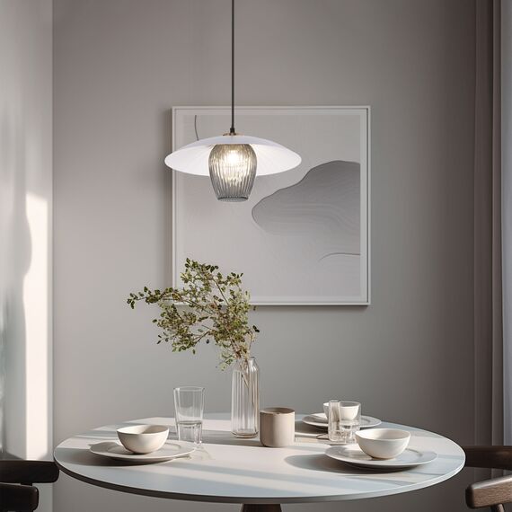 Eurosvet a064949 50259/1 Подвесной светильник белый/дымчатый, изображение 4