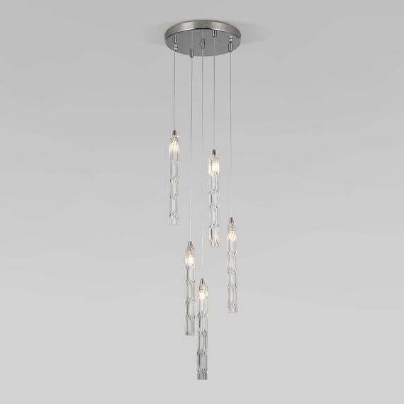 Eurosvet a057391 50381/5 Подвесной светильник хром