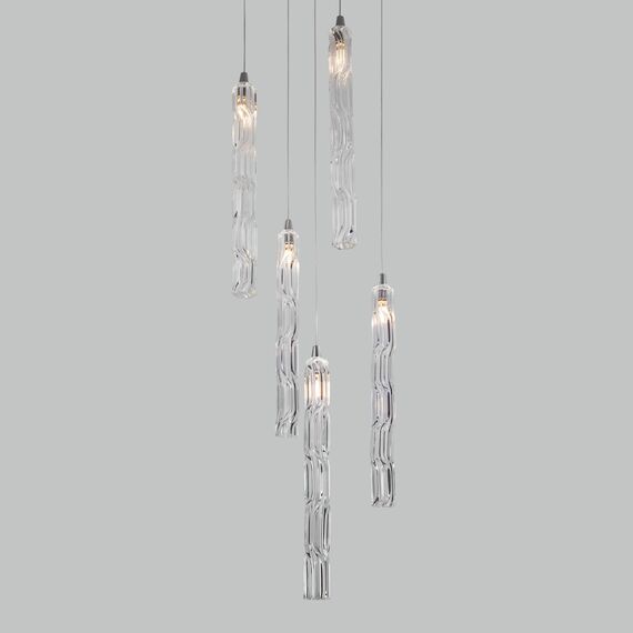 Eurosvet a057391 50381/5 Подвесной светильник хром, изображение 2