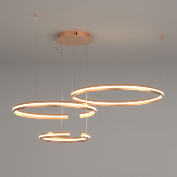 Eurosvet a045426 90180/3 Подвесной светильник золото