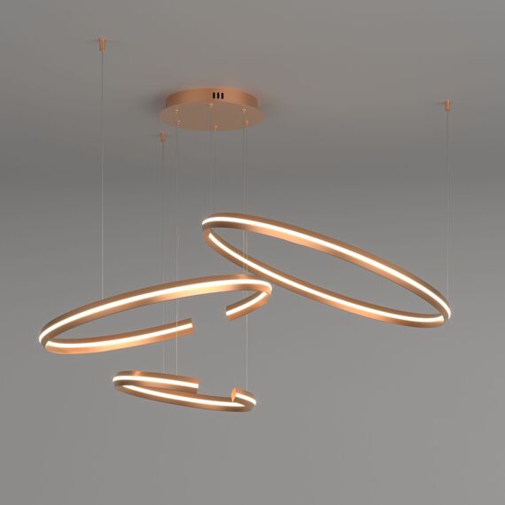 Eurosvet a045426 90180/3 Подвесной светильник золото, изображение 3