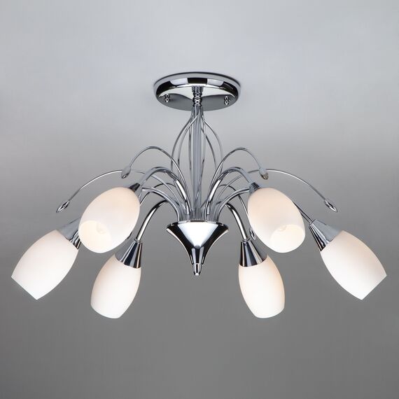 Eurosvet 00000055941 22080/6 Потолочный светильник хром