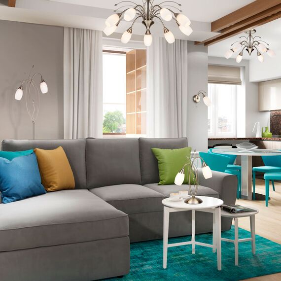 Eurosvet 00000055431 22080/9 Потолочный светильник античная бронза, изображение 4