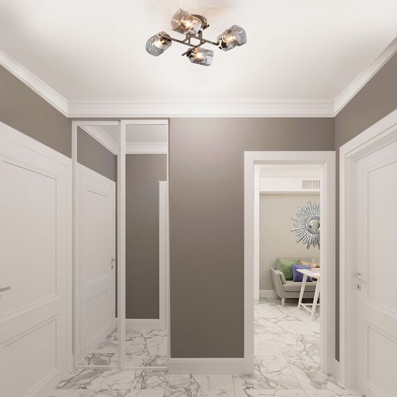 Eurosvet a047331 30165/4 Потолочный светильник черный жемчуг, изображение 2