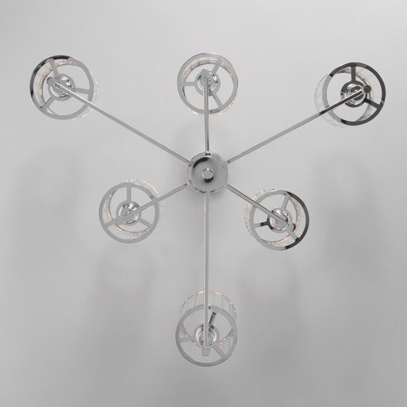 Eurosvet a061946 60144/6 Потолочный светильник хром, изображение 4