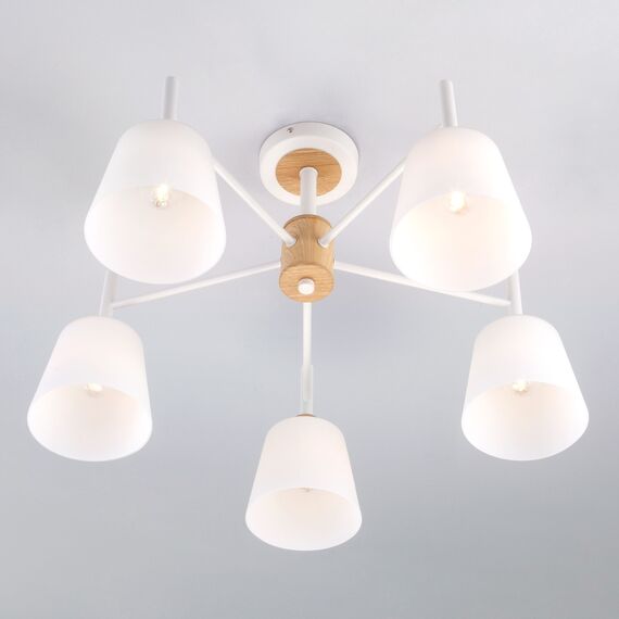 Eurosvet 00000083420 70085/5 Потолочный светильник белый, изображение 3