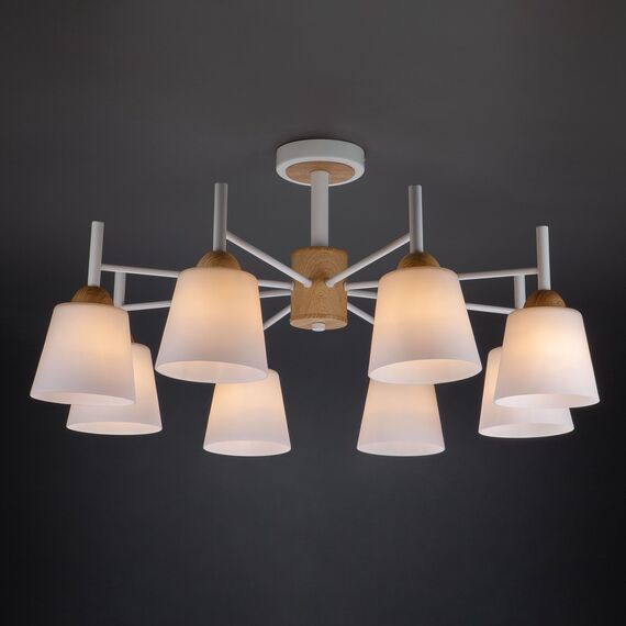 Eurosvet 00000083424 70085/8 Потолочный светильник белый, изображение 3