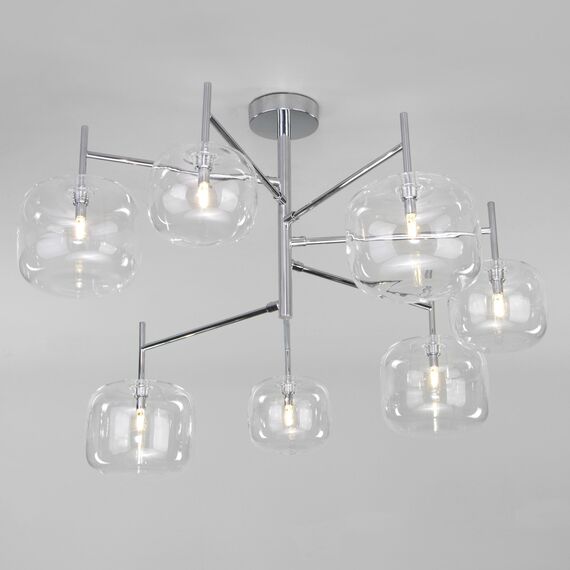 Eurosvet a056925 70128/7 Потолочный светильник хром