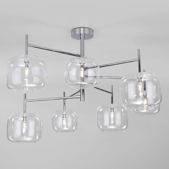 Eurosvet a056925 70128/7 Потолочный светильник хром, изображение 4