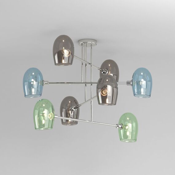 Eurosvet a058414 70141/8 Потолочный светильник хром, изображение 2