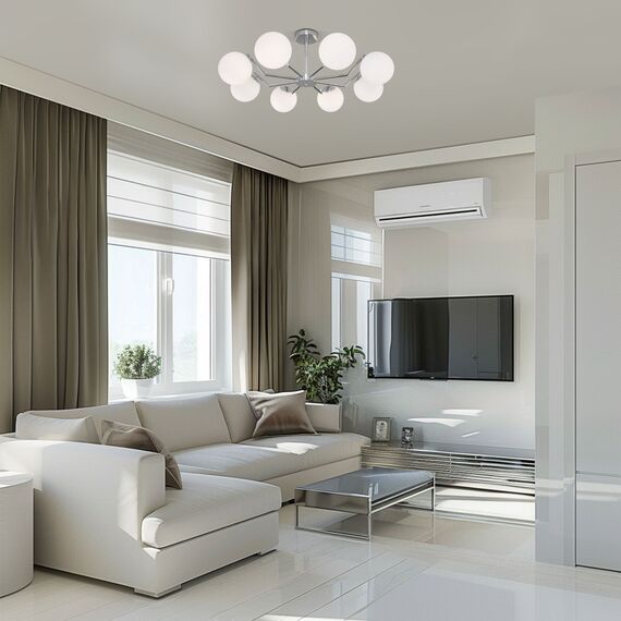 Eurosvet a057070 70154/8 Потолочный светильник хром, изображение 4