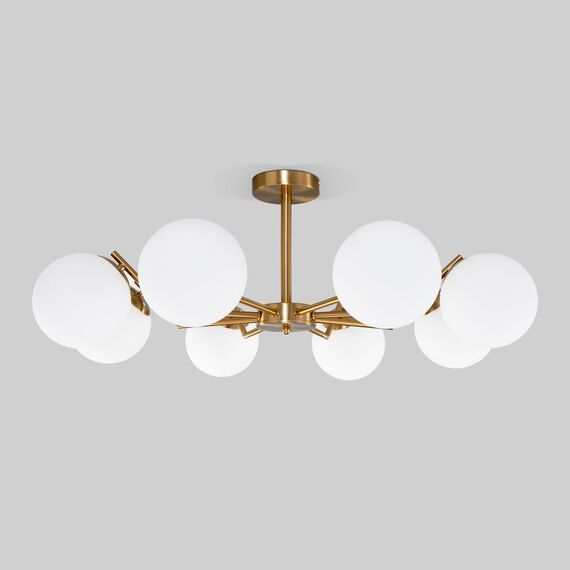 Eurosvet a057068 70154/8 Потолочный светильник латунь, изображение 2