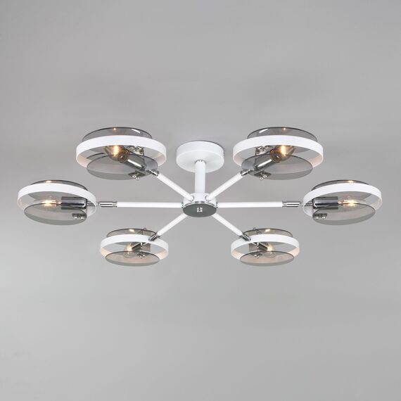 Eurosvet a052338 70121/6 Потолочный светильник белый