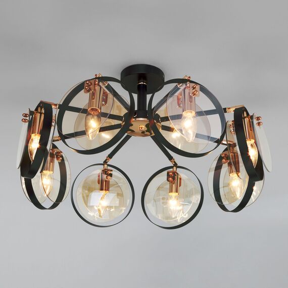 Eurosvet a052342 70121/8 Потолочный светильник черный, изображение 3