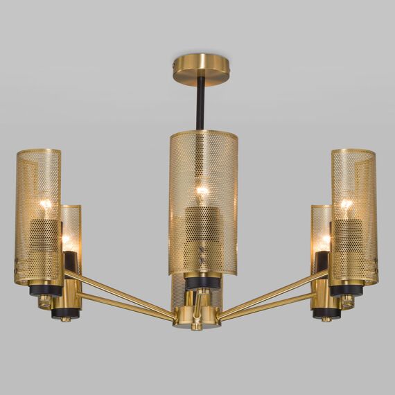 Eurosvet a057940 70139/6 Потолочный светильник латунь, изображение 2