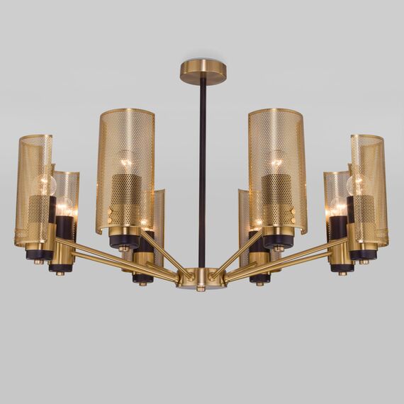 Eurosvet a057941 70139/8 Потолочный светильник латунь