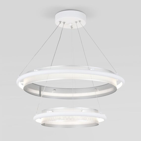 Eurosvet a054087 90241/2 Подвесной светильник белый серебро, изображение 2